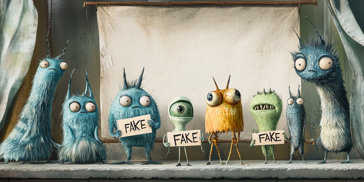 marketing myth monsters standing in a lineup